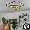 hofstein Plafonnier Taleta LED Noir, Blanc, 1 lumière* Lampes Modernes