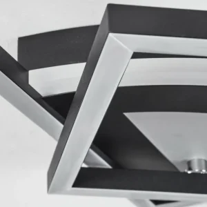 hofstein Plafonnier Taleta LED Noir, Blanc, 1 lumière* Lampes Modernes