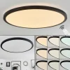hofstein Plafonnier Tamesch LED Noir, 1 lumière, Télécommandes* Lampes Modernes