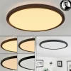 hofstein Plafonnier Tamesch LED Noir, 1 lumière* Lampes Modernes