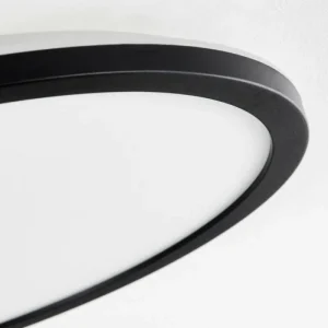 hofstein Plafonnier Tamesch LED Noir, 1 lumière* Lampes Modernes