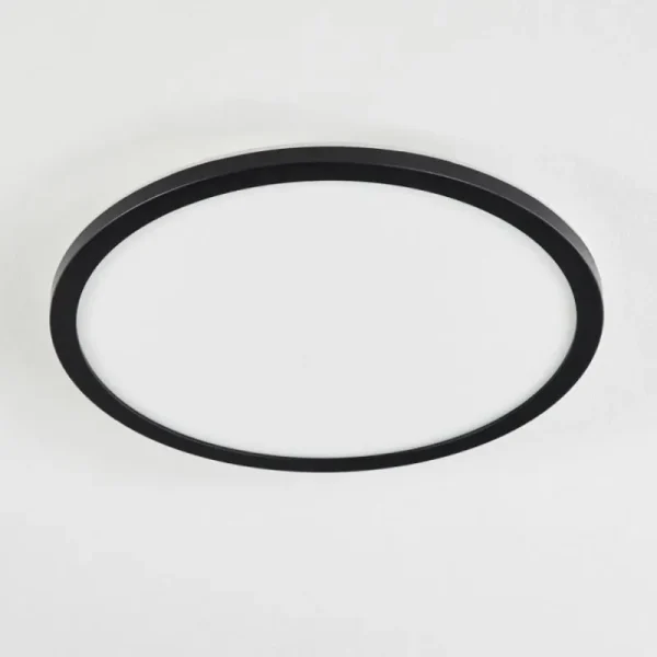 hofstein Plafonnier Tamesch LED Noir, 1 lumière* Lampes Modernes
