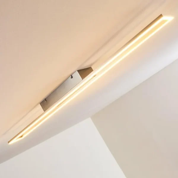 hofstein Plafonnier Tampere LED Nickel mat, 4 lumières* Lampes Modernes
