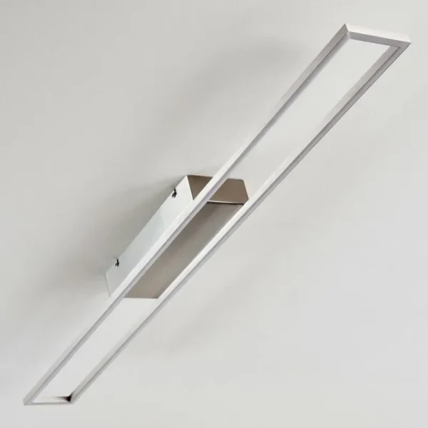hofstein Plafonnier Tampere LED Nickel mat, 4 lumières* Lampes Modernes