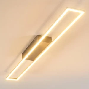 hofstein Plafonnier Tampere LED Nickel mat, 4 lumières* Lampes Modernes