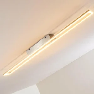 hofstein Plafonnier Tampere LED Nickel mat, 4 lumières* Lampes Modernes