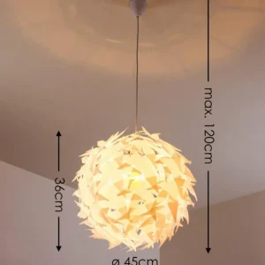 hofstein Plafonnier TAVANI Blanc, 1 lumière* Lampes Modernes