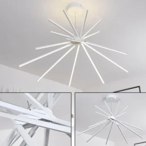 hofstein Plafonnier Teles LED Blanc, 1 lumière* Lampes Modernes