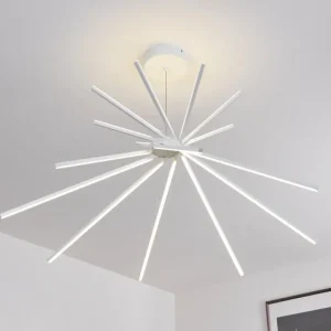 hofstein Plafonnier Teles LED Blanc, 1 lumière* Lampes Modernes