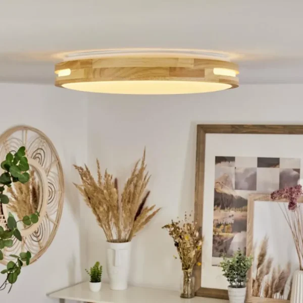 hofstein Plafonnier Tikkala LED Écru, 1 lumière* Lampes Modernes