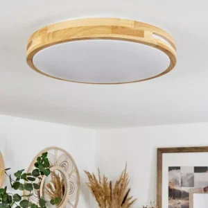 hofstein Plafonnier Tikkala LED Écru, 1 lumière* Lampes Modernes