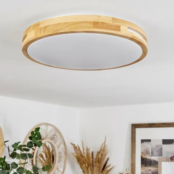 hofstein Plafonnier Tikkala LED Écru, 1 lumière* Lampes Modernes