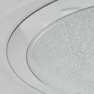 hofstein Plafonnier Tobosy LED Blanc, 1 lumière, Télécommandes* Lampes Modernes