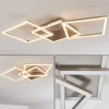 hofstein Plafonnier Torres LED Nickel mat, 3 lumières* Lampes Modernes