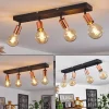 hofstein Plafonnier Tulla Cuivre, Noir, 4 lumières* Lampes Modernes