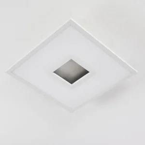 hofstein Plafonnier Turbalá LED Blanc, 2 lumières, Télécommandes, Changeur de couleurs* Lampes Modernes