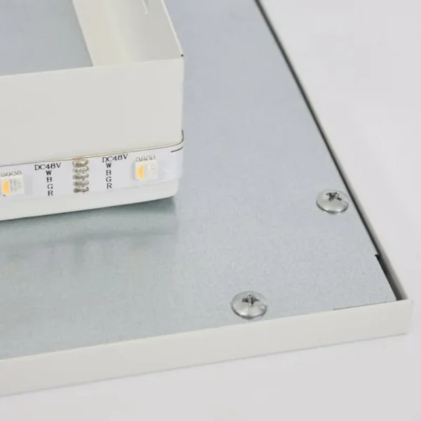 hofstein Plafonnier Turbalá LED Blanc, 2 lumières, Télécommandes, Changeur de couleurs* Lampes Modernes