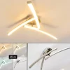 hofstein Plafonnier Tusula LED Acier inoxydable, 3 lumières* Lampes Modernes
