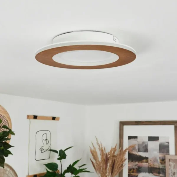 hofstein Plafonnier Varoyang LED Blanc, 1 lumière* Lampes Modernes