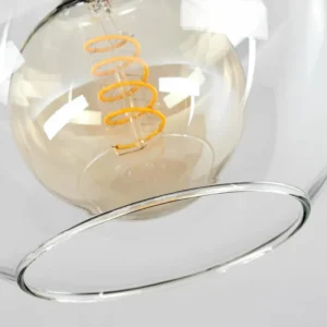 hofstein Plafonnier Verre 20 cm Koyoto Clair, 1 lumière* Lampes En Verre