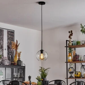 hofstein Plafonnier Verre 20 cm Koyoto Clair, 1 lumière* Lampes En Verre