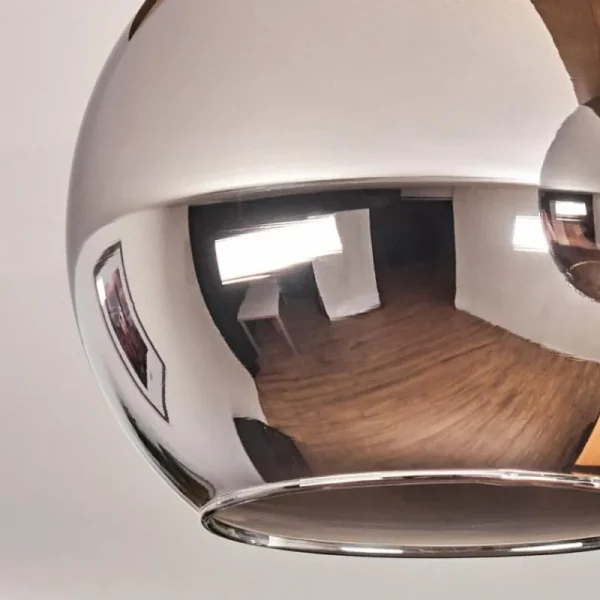 hofstein Plafonnier Verre 15cm Montgomery Écru, Noir, 4 lumières* Lampes Modernes