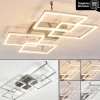 hofstein Plafonnier Veyrier LED Acier brossé, 4 lumières* Lampes Modernes