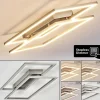 hofstein Plafonnier Veyrier LED Acier brossé, 2 lumières* Lampes Modernes