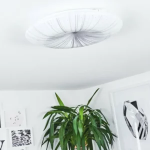 hofstein Plafonnier Vogorno LED Blanc, 1 lumière* Lampes Modernes