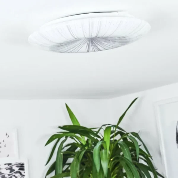hofstein Plafonnier Vogorno LED Blanc, 1 lumière* Lampes Modernes
