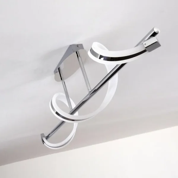 hofstein Plafonnier Vora LED Chrome, 1 lumière* Lampes Modernes