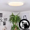 hofstein Plafonnier Weesen LED Blanc, 1 lumière, Détecteur de mouvement* Lampes Modernes