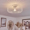hofstein Plafonnier Wemude Blanc, 1 lumière* Lampes Modernes