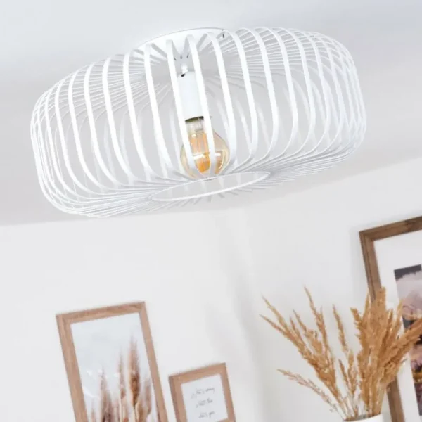 hofstein Plafonnier Wemude Blanc, 1 lumière* Lampes Modernes