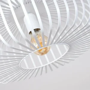 hofstein Plafonnier Wemude Blanc, 1 lumière* Lampes Modernes