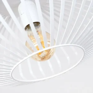 hofstein Plafonnier Wemude Blanc, 1 lumière* Lampes Modernes