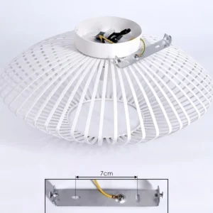 hofstein Plafonnier Wemude Blanc, 1 lumière* Lampes Modernes