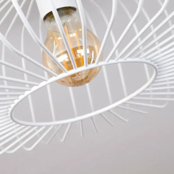 hofstein Plafonnier Wemude Blanc, 1 lumière* Lampes Modernes