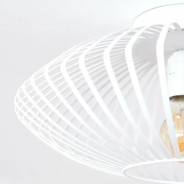 hofstein Plafonnier Wemude Blanc, 1 lumière* Lampes Modernes