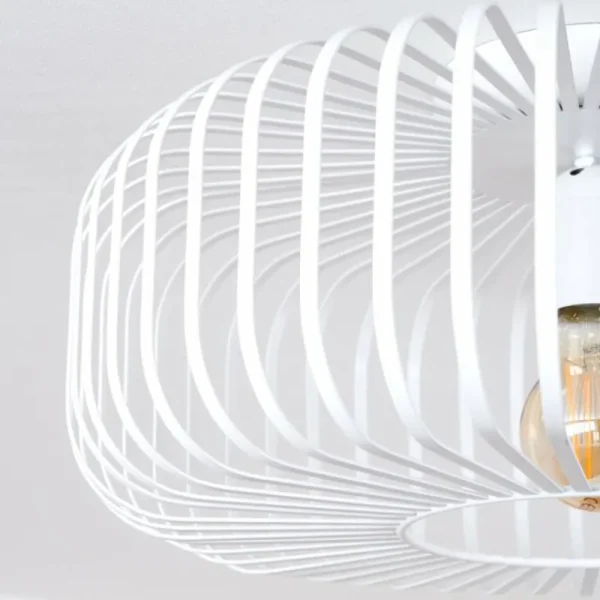 hofstein Plafonnier Wemude Blanc, 1 lumière* Lampes Modernes