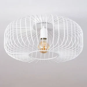 hofstein Plafonnier Wemude Blanc, 1 lumière* Lampes Modernes