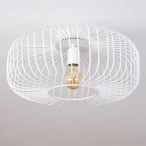 hofstein Plafonnier Wemude Blanc, 1 lumière* Lampes Modernes