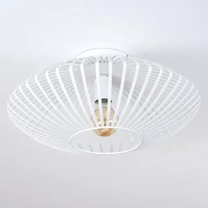 hofstein Plafonnier Wemude Blanc, 1 lumière* Lampes Modernes