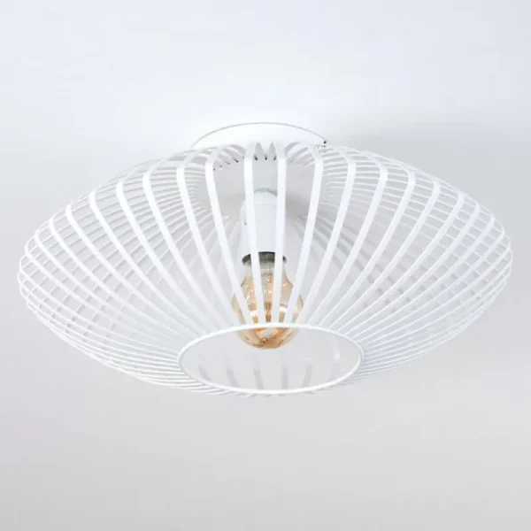 hofstein Plafonnier Wemude Blanc, 1 lumière* Lampes Modernes