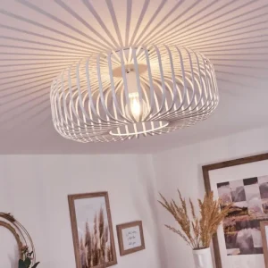 hofstein Plafonnier Wemude Blanc, 1 lumière* Lampes Modernes