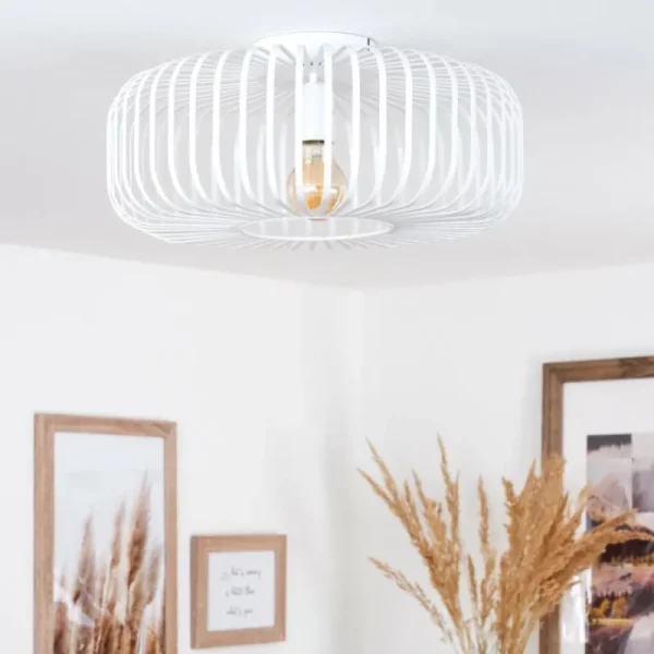 hofstein Plafonnier Wemude Blanc, 1 lumière* Lampes Modernes