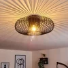hofstein Plafonnier Wemude Noir, 1 lumière* Lampes Modernes