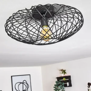 hofstein Plafonnier Wemude Noir, 1 lumière* Lampes Modernes