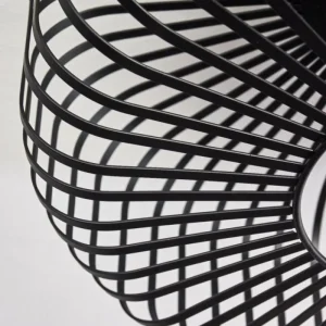 hofstein Plafonnier Wemude Noir, 1 lumière* Lampes Modernes