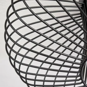 hofstein Plafonnier Wemude Noir, 1 lumière* Lampes Modernes